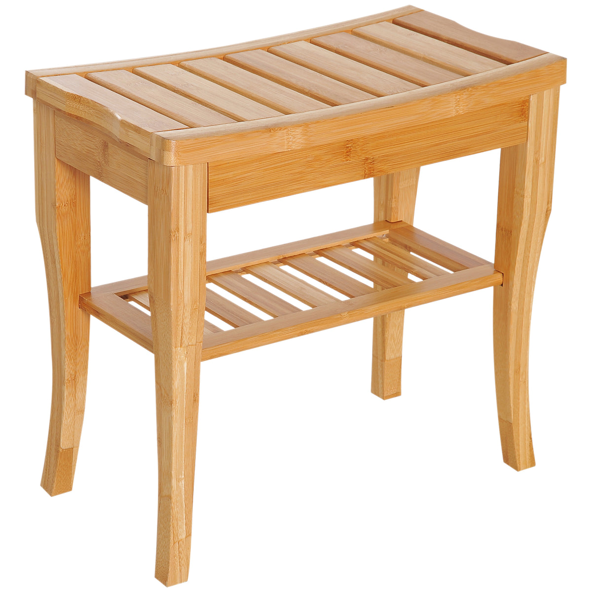 Banc de douche en bambou 20