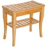 Banc de douche en bambou 20