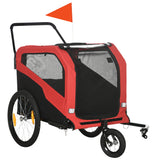 2-in-1 Dog Bike Trailer for Large Dogs