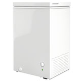 Mini Freezer, 3.5 Cu.Ft Chest Freezer with 5-Setting Adjustable Thermostat