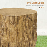 Concrete Finish Side Table, 17