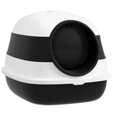 Foldable Large Cat Litter Box with Lid