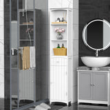 Grand meuble de rangement en bois pour salle de bain, cuisine ou chambre, organisateur décoratif