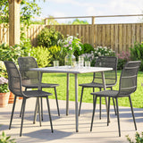 Outdoor Dining Chairs Set of 4