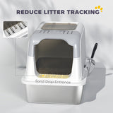 Extra Large Stainless Steel Litter Box