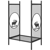 Support à bois de chauffage extérieur 19