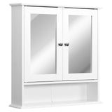 Medicine Cabinet, Open Shelf, and Adjustable Shelf