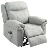 Manual Recliner Chair with Vibration Massage