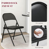 Ensemble 2 Chaises Métal Pliables