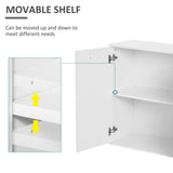 Buffet brillant avec 2 tiroirs et 3 portes, armoire buffet avec étagère ajustable, meuble bar à café avec rangement