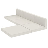 Patio Furniture Cushions Water-Repellent Outdoor Loveseat Cushion Removable Covers 23.6