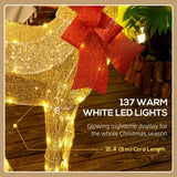 Light Up Reindeer Yard Decoration