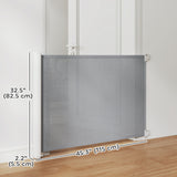 Retractable Pet Safety Barrier Gate