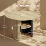 Table basse ronde, table centrale 31,5