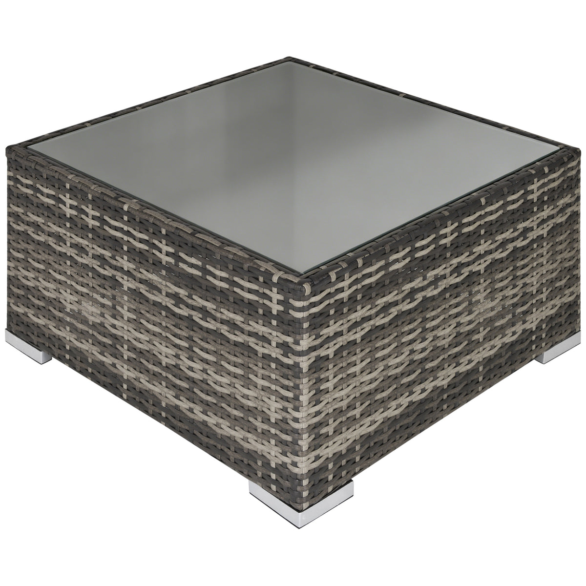Rattan Garden Coffee Table, 25.6