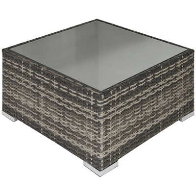 Rattan Garden Coffee Table, 25.6