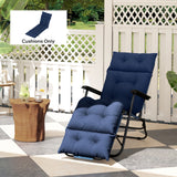 Patio Lounge Chair Cushion, 74.8
