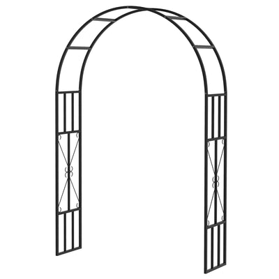 7.3ft Steel Garden Arch Trellis