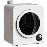 Sécheuse à linge compacte, Sécheuse de vêtements portatif 1300W avec 4 modes de séchage, cuve en acier inoxydable