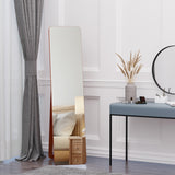 Full Length Mirror for Bedroom, Wall Mirror with Wood Frame, 15