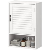 Bathroom Cabinet, Wall Mounted Storage Cabinet with Adjustable Shelves, 40 x 20 x 60 cm