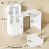 Computer Desk, File Drawer and Legal Hanging File Holders