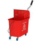 Seau essoreur compact, Seau à roulettes