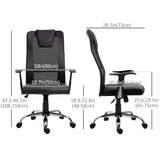 Ergonomic Office Chair with Thick Padded Headrest, Mesh Computer Desk Chair with Tilt Function