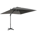 Parasol de patio cantilever 9 pi, inclinaison