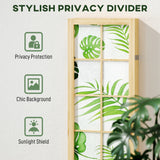 4 Panel Folding Privacy Screen, 67