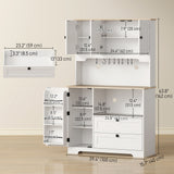 Kitchen Pantry Cabinet, 64
