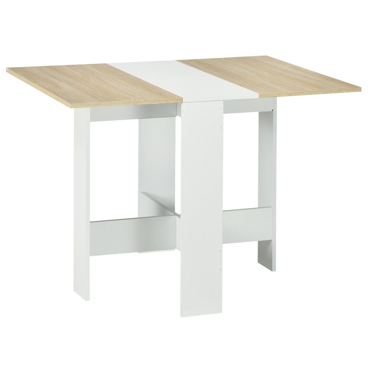 Table de salle à manger à abattants Table pliante en bois Table d'appoint polyvalente Bureau de salle à manger Table peu encombrante