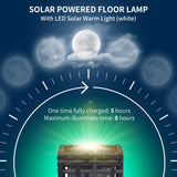 Wicker Solar Outdoor Lamp