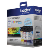 Brother LC30373PKS Genuine 3-Pack Super High-Yield INKvestment Tank Cartridges