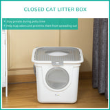 Enclosed Cat Litter Box