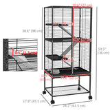 Rolling Small Animal Cage