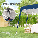 Tente auvent escamotable 8' x 8' extérieure pliable