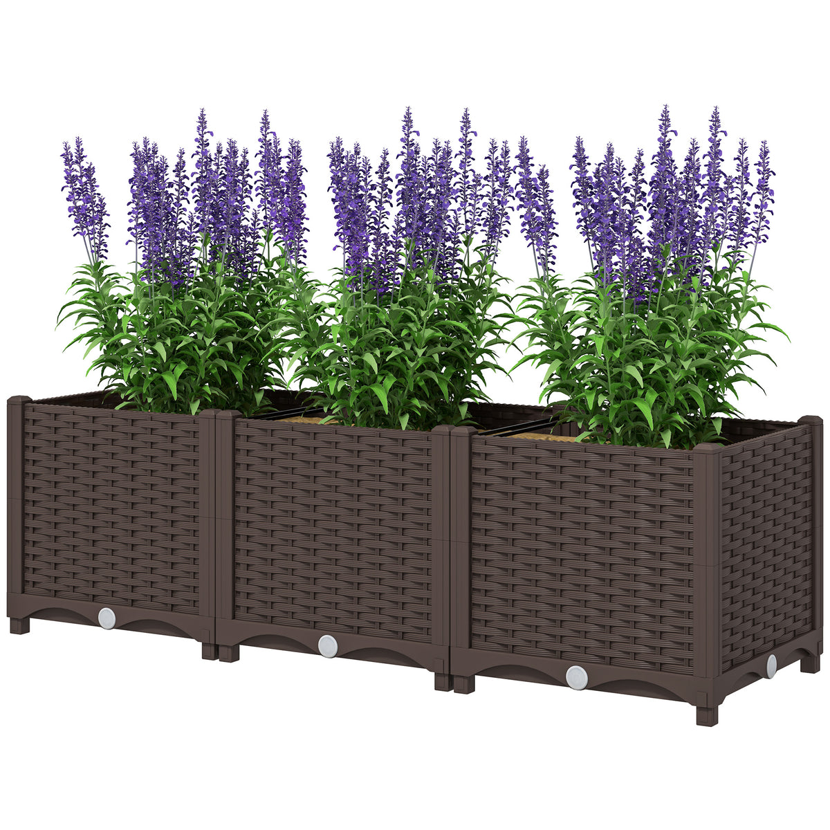 Plastic Raised Garden Bed
