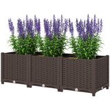 Plastic Raised Garden Bed