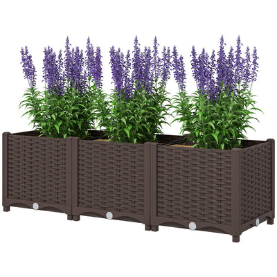 Plastic Raised Garden Bed