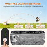 Automatic Dog Ball Launcher, Automatic Ball Launcher with 3 ETPU Balls, 26-79ft, for Medium and Large Dogs