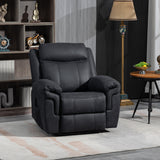 Manual Recliner Chair with Vibration Massage