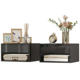 Floating Bedside Tables Set of 2