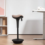 Swivel Standing Desk Chair, Adjustable Active Ergonomic Standing Stool