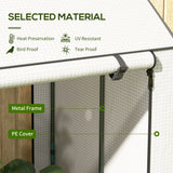 Mini Greenhouse with 4 Wire Shelves