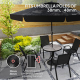 Patio Umbrella Base, 26 lbs Concrete Heavy Duty Umbrella Stand