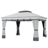 10' x 12' Double Roof Patio Gazebo Canopy