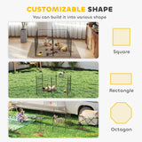 Dog Playpen for Indoor Outdoor use, 23.6